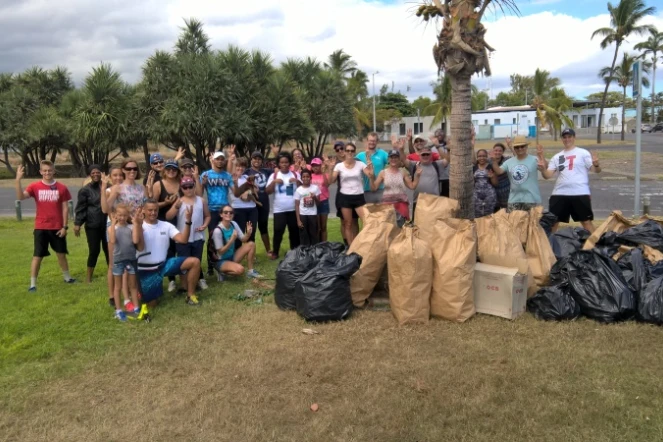 17 tonnes de déchets ramassées à La Réunion