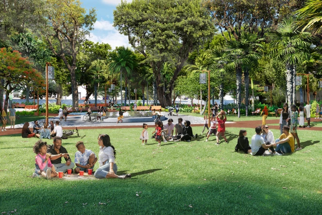 projet square Mahé de Labourdonnais 