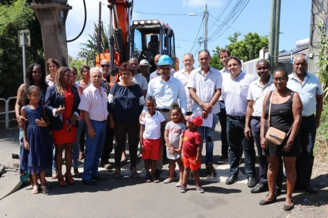 Le maire de Saint-Leu inaugure les travaux de modernisation