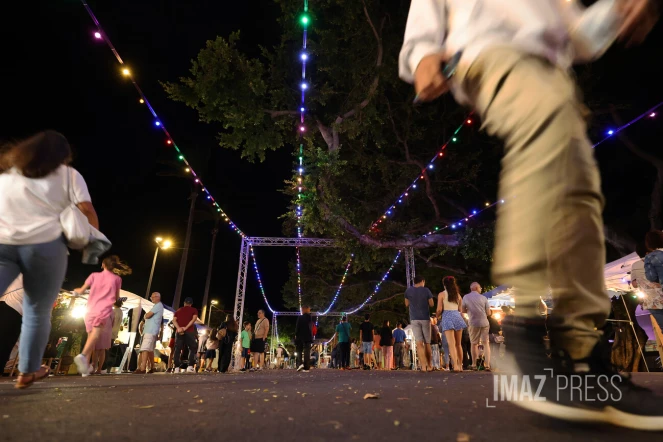 marché de nuit au Barachois 