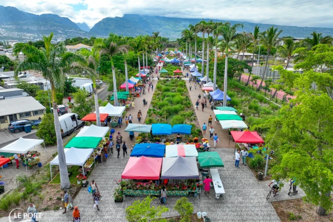 Nouvel emplacement Marché forain Le Port 2023 