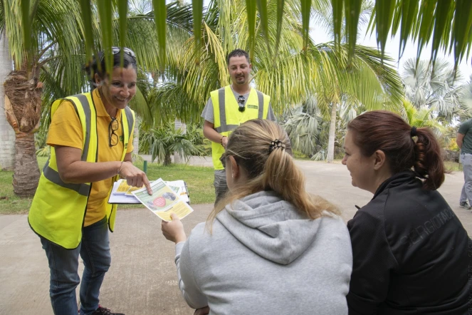 Casud : opération de sensibilisation au Parc des Palmiers