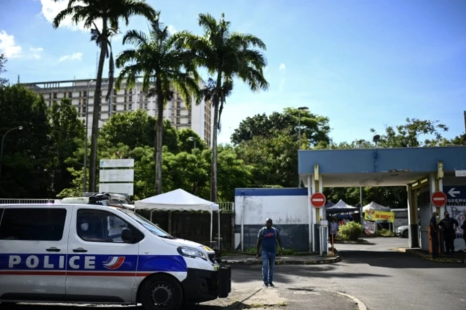 Pointe-à-Pitre, en Guadeloupe, le 26 novembre 2021 ( AFP / Christophe ARCHAMBAULT )