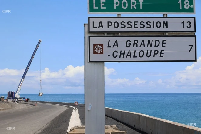 visite terrain huguette bello région nouvelle route du littoral nrl accropodes défaillants