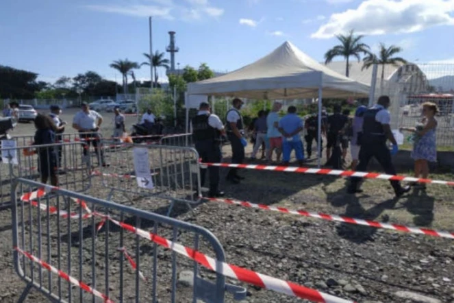 Police : opération de contrôle au marché forain du Port