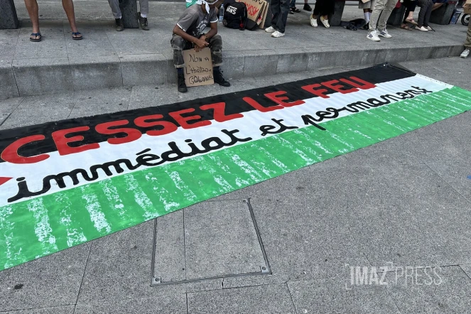 Saint-Denis : un rassemblemente en soutien à la Palestine