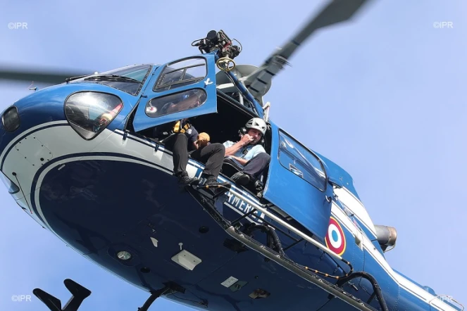 hélicoptère de la Gendarmerie