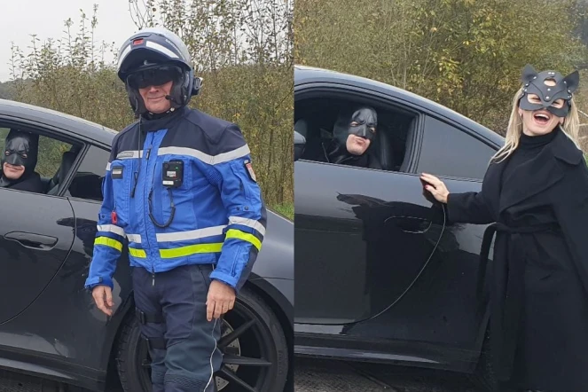 Ardennes : Batman et Catwoman arrêtés en excès de vitesse [?]