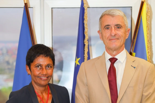 Saint-Denis : Ericka Bareigts rencontre le nouveau préfet