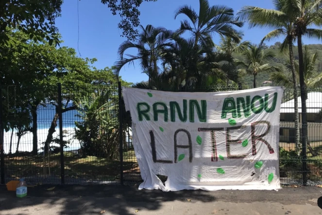 Manapany-les-bains : 12ème dimanche de mobilisation contre la privatisation des jardins