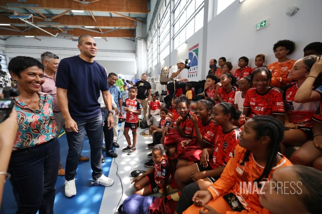 inauguration du gymnase Daniel Narcisse