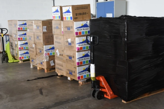 Les FAZSOI assurent la livraison de 32.000 masques à la Région