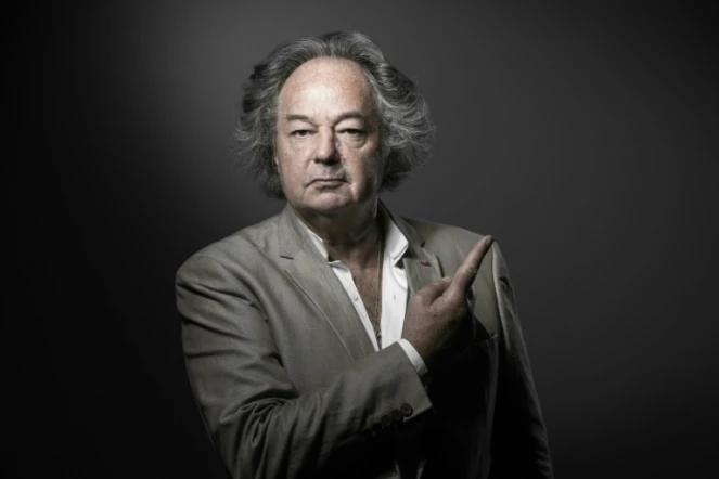L'écrivain Gonzague Saint Bris le 2 juin 2017 à Paris