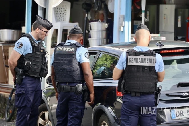 Contrôle gendarmerie Saint-Benoît 