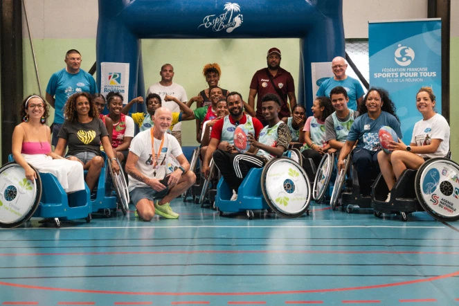 Le Port : le rugby à sept en fauteuil à l'honneur