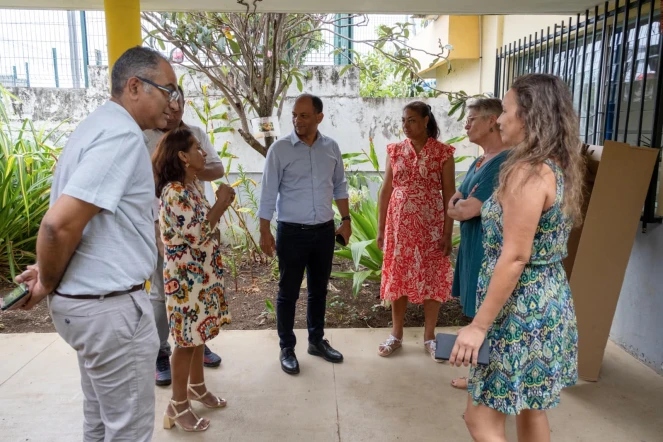Saint-Paul : Emmanuel Séraphin à la rencontre des enfants saint-paulois