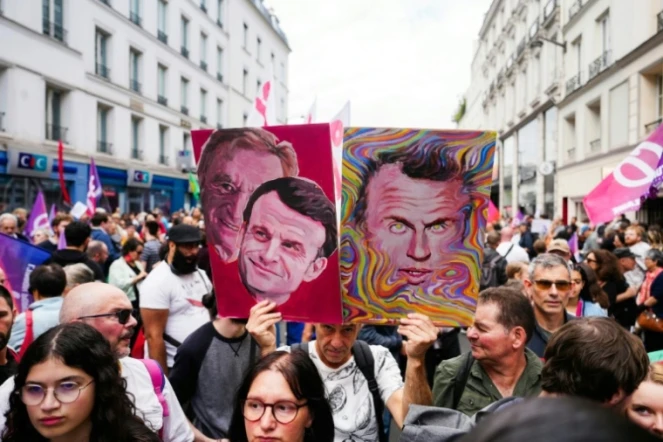 Manifestation de la gauche