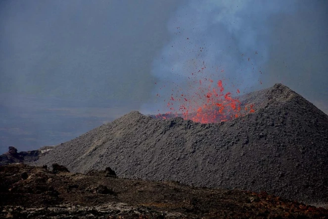 Eruption du piton de la Fournaise, 12 février 2017