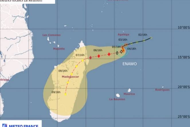 Tempête tropicale modérée Enawo