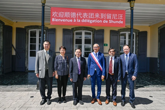 Saint-André : la délégation chinoise de ShunDe en visite officielle dans la commune