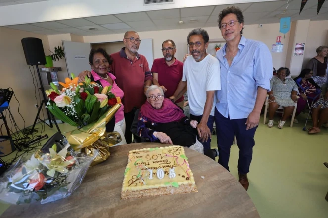 Saint-Pierre : France Marie Amillard fête ses 105 ans