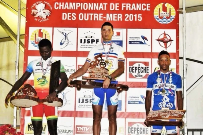 David Rivière champion de France des Dom 2015