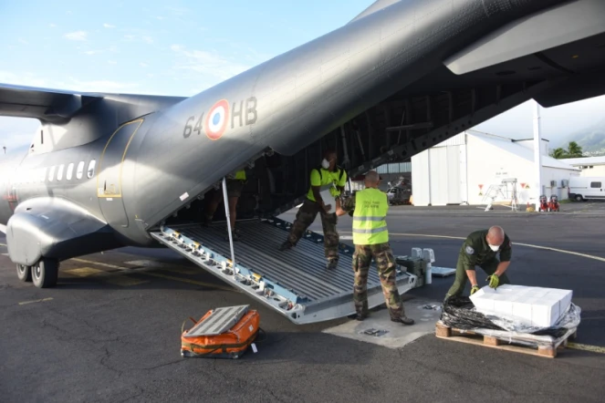 Les FAZSOI continuent leur mission à Mayotte par avion 