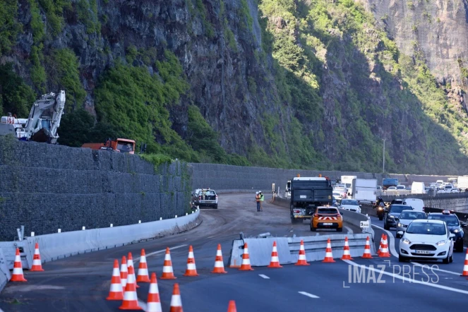 Route du littoral : plus de 10 kilomètres de ralentissements dans les deux sens de circulation