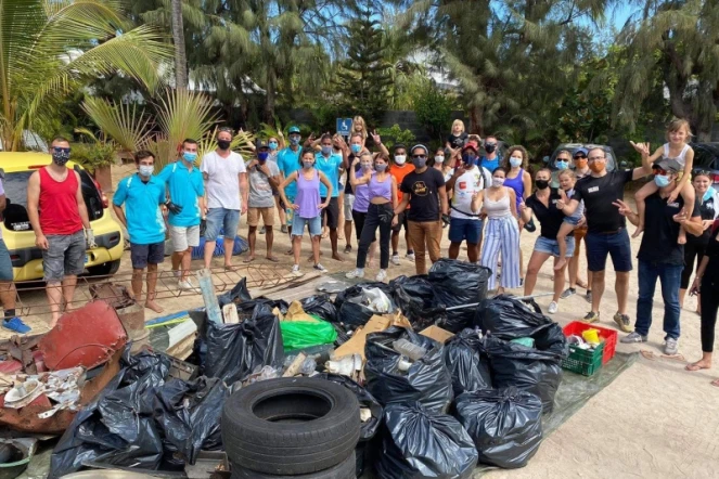 World Cleanup Day à La Réunion: 1,2 tonnes de déchets, dont 25.500 mégots, collectés