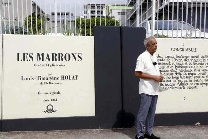 Inauguration fresque "les marrons" Saint-Denis