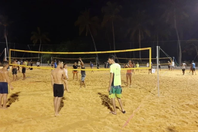 Franc succès pour la 3ème édition de la nuit du beach volley