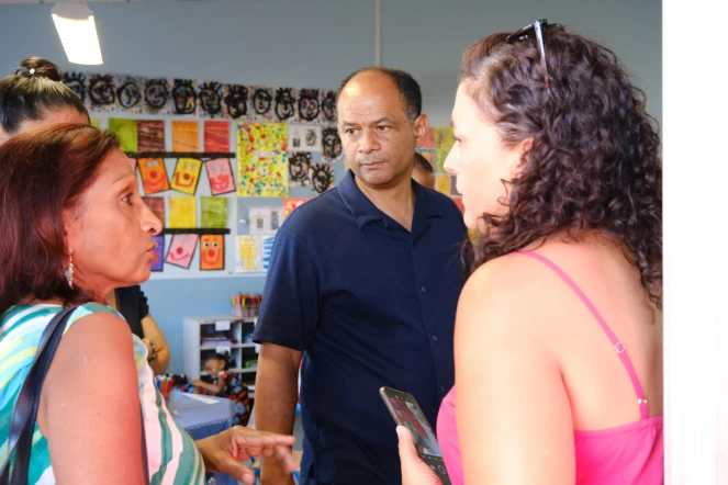 Saint-Paul : un moment d'écoute et de prévention avec le Maire à l'école Jean Monnet