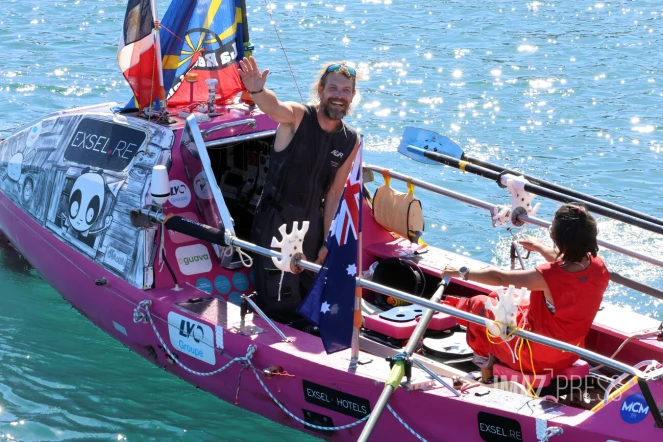 84 jours en mer : le couple Sophie Bernier-Fanch Landron achève son périple à la rame