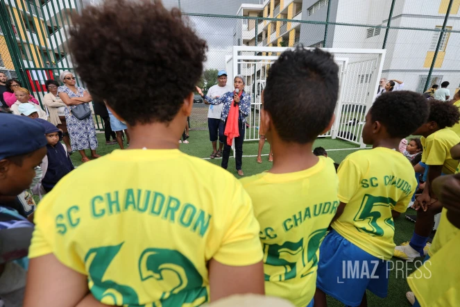 réhabilitation du plateau sportif cité cowboy 