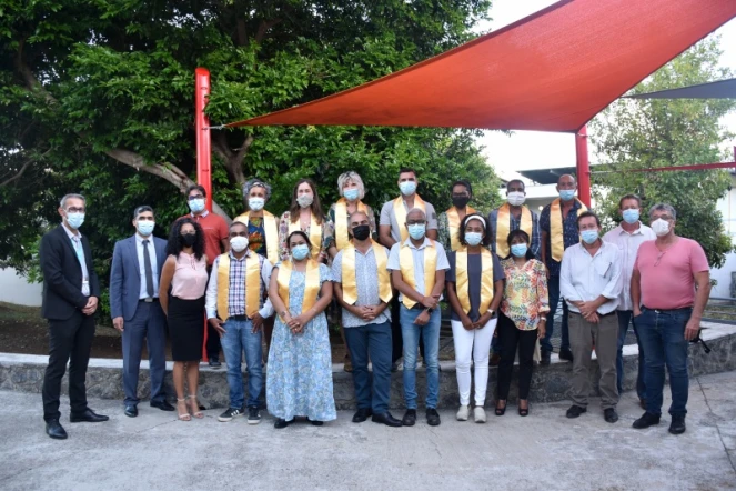 Les 12 premiers étudiants "Animateurs de territoire" ont reçu leur diplôme a? l'IUT