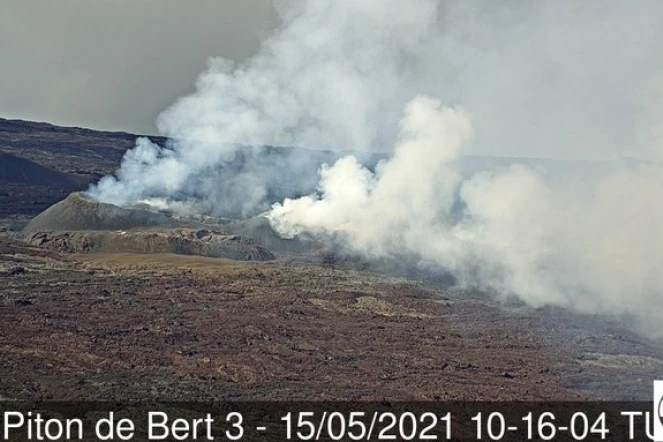 ovpf volcan éruption