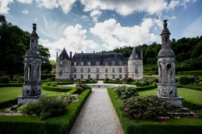 Le château de Bussy-Rabutin, dans l'Est, l'un des 18 monuments prioritaires du Loto du patrimoine, le 30 mai 2018