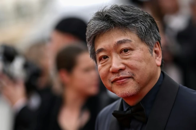 Le réalisateur japonais Hirokazu Kore-Eda à la cérémonie d'ouverture lors de 76e édition du Festival de Cannes, à Cannes le 16 mai 2023
