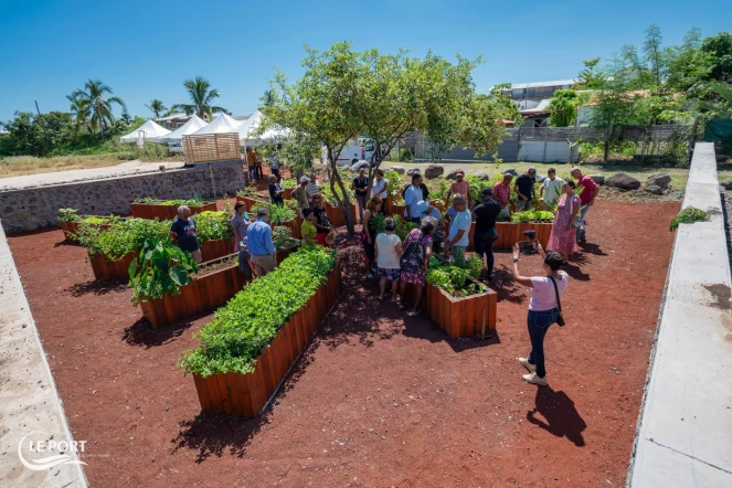 Inauguration jardin partagé