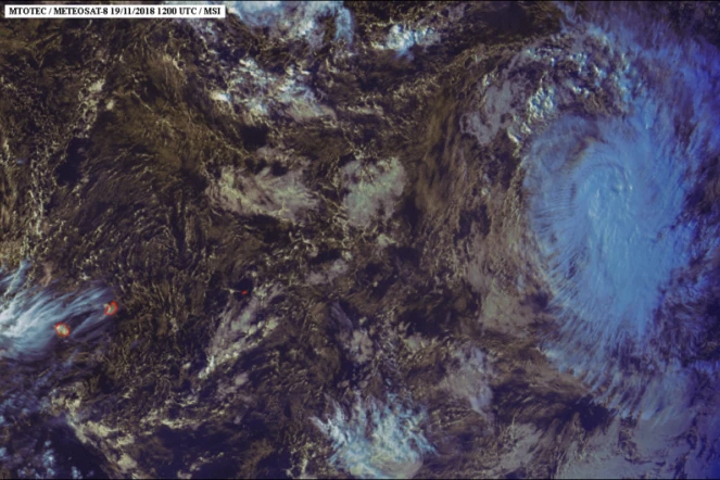 La tempête tropicale Bouchra est à 2665 km des côtes réunionnaise