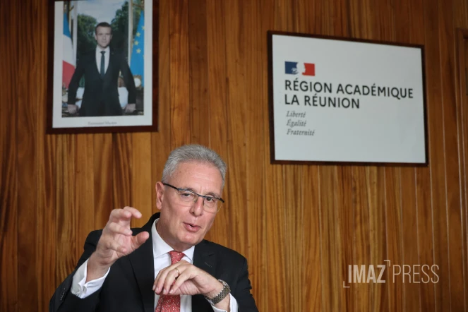 Rostane Mehdi, recteur de l'académie de La Réunion.