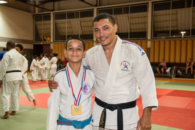 Ethan Baillif champion de france minime judo