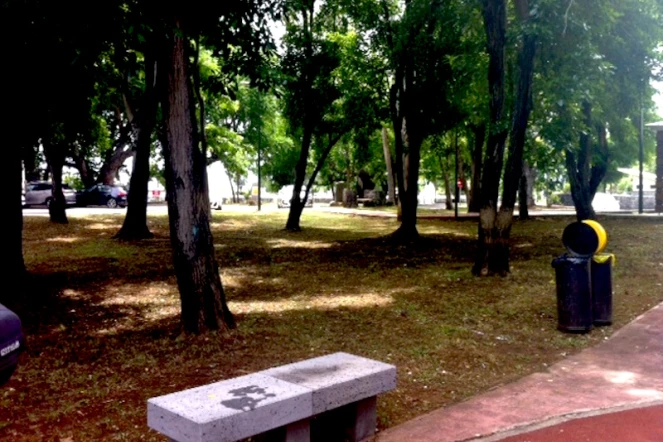 parc de la grotte des premiers français à Saint-Paul 