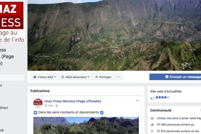 Facebook Imaz Press Réunion