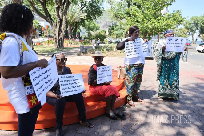 manif du collectif RéMa Chido  