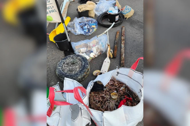 Ramassage déchets Rescue Ocean avril 2023