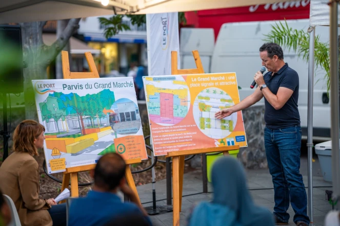 Réaménagement du parvis du Grand Marché 