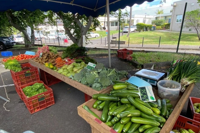 Saint-Pierre : un marché forain dédié au personnel de santé