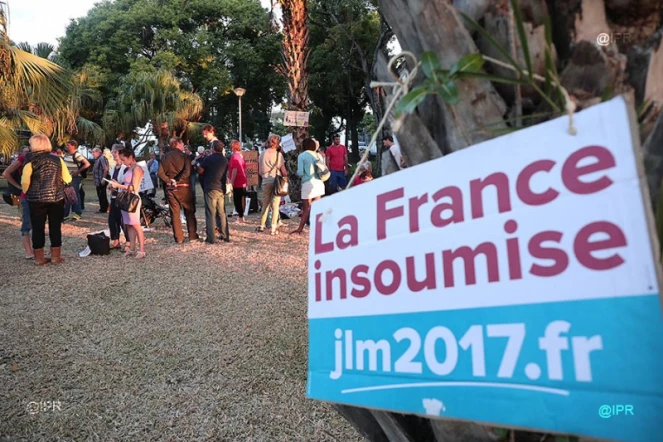 Manifestation France Insoumise devant la Préfecture ce mercredi 12 juillet