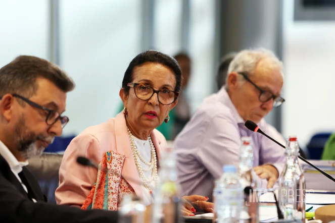 Huguette Bello, présidente du conseil régional 